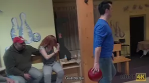 The Czech girl knows how to deal with