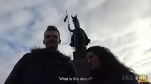 Czech girl gave the guy a blowjob and