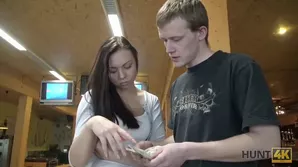 A beautiful Czech woman appreciates her