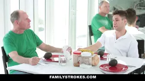 The lucky guy took advantage of a steamy