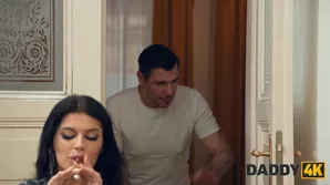 The husband rewarded the wife with sex