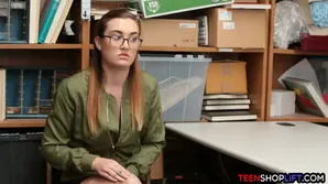 A girl tried to sneak out but was caught