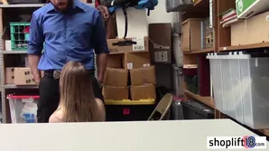 A woman is fucking with a man in the