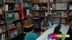 Security guard has sex with a girl in