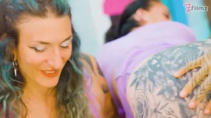 Skinny teen gets her asshole gapped by