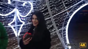 The husband gave a gift to his wife but