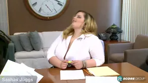 Big booty office slut Denise Derringer