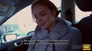 A young Russian babe had to fuck to