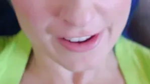 A lucky masseur with charm massaged the