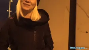 A girl is fucking with a stranger for