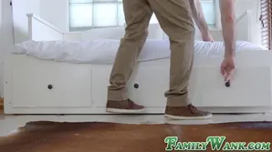 Pervert dude fucked by hot Emma Stoned