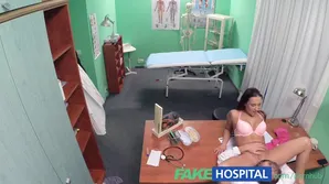 A fake doctor assaults the cute chick