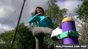 Hardcore butt fuck with two Veronicas in