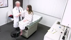 The guy is happy that the doctor fucked