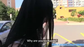 Skinny teen Anna Rose gets banged on a