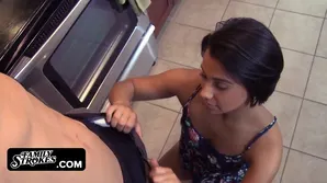 Skinny Latina teen Penny Nichols gets