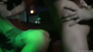 Girl was fucked at the wild party by a