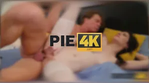 A lucky guy gets a stunning Russian