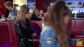 Two guys fucked Silvia Dellai in a hotel