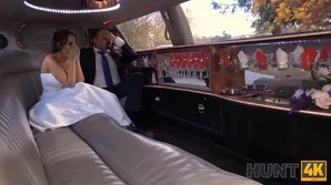 The wife watched as her huntress