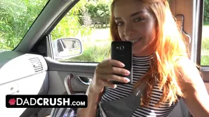 A pervert dad seduces his stepdaughter