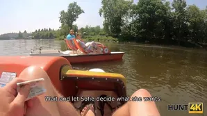 Guy picks up cute girls in the park and