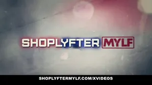 Shop assistant caught theft fucked by