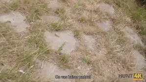 Czech street pick up for money with