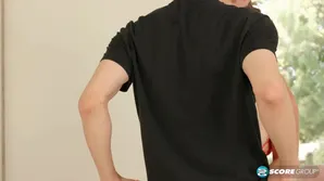 Lusty blond model Lilli Lou gets her