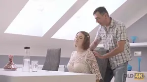 European guy with huge cock fucked