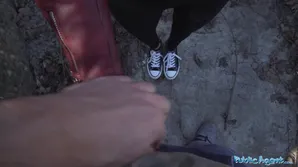 Pervert dude fucked gorgeous long haired