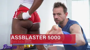 Horny guy ripped thong from Jasmine