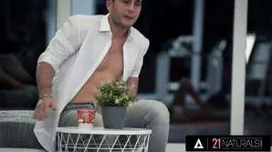 The gentle caress of the favorite